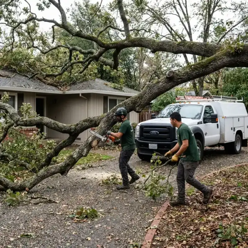 Riverside emergency tree service