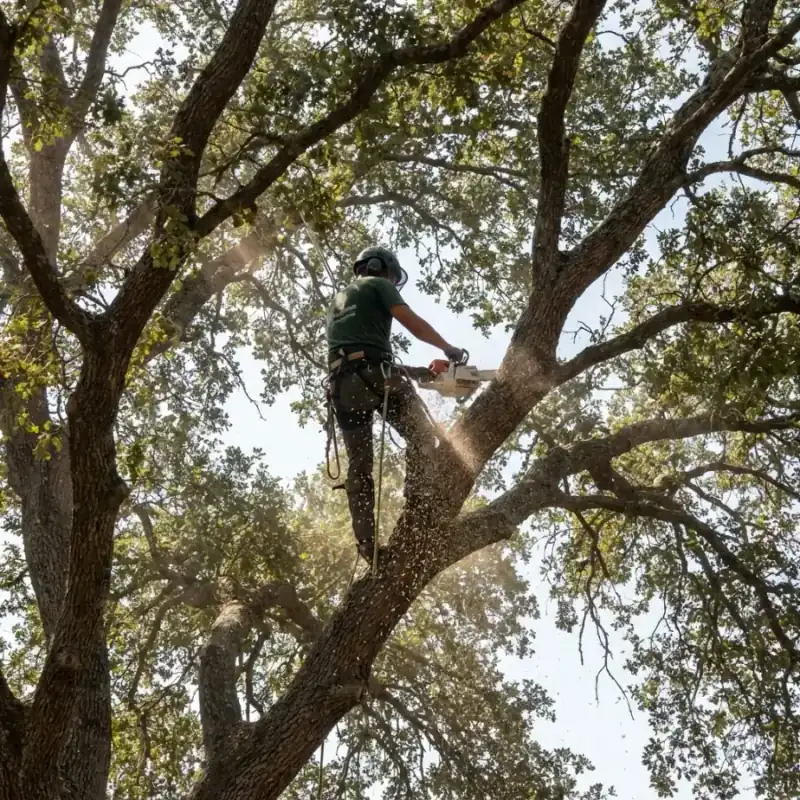 Riverside tree removal
